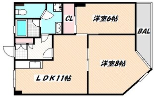 南行徳駅 徒歩5分 3階の物件間取画像